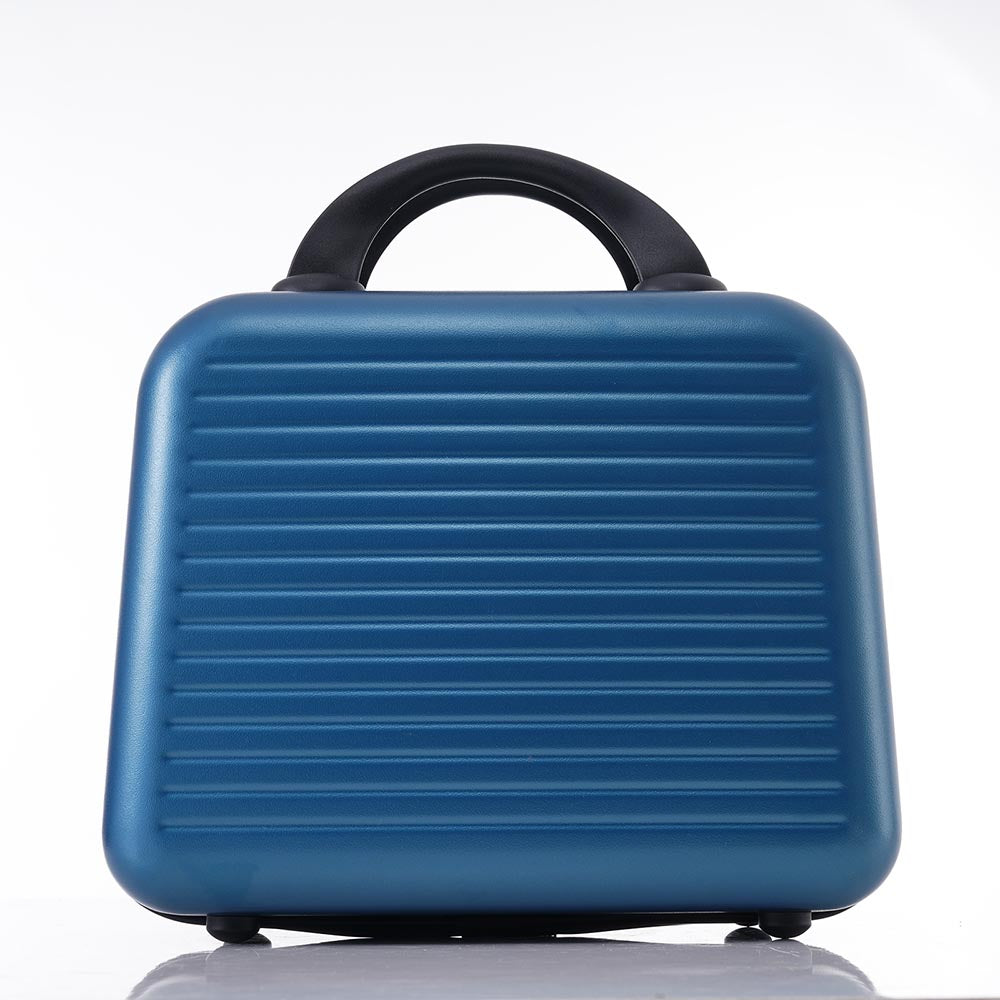 20-Inch Carry-on Luggage with Front Pocket, USB Port, and Carrying Case - Peacock Blue_4