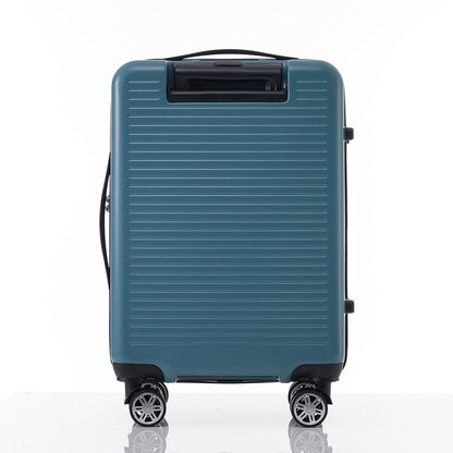 20-Inch Carry-on Luggage with Front Pocket, USB Port, and Carrying Case - Blue_3