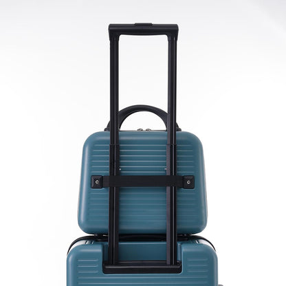 20-Inch Carry-on Luggage with Front Pocket, USB Port, and Carrying Case - Blue_4